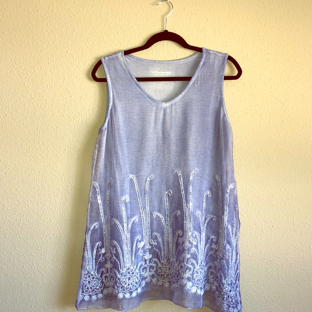 Decorative tank top